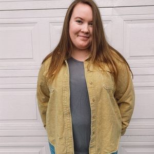 Yellow Corduroy Jacket